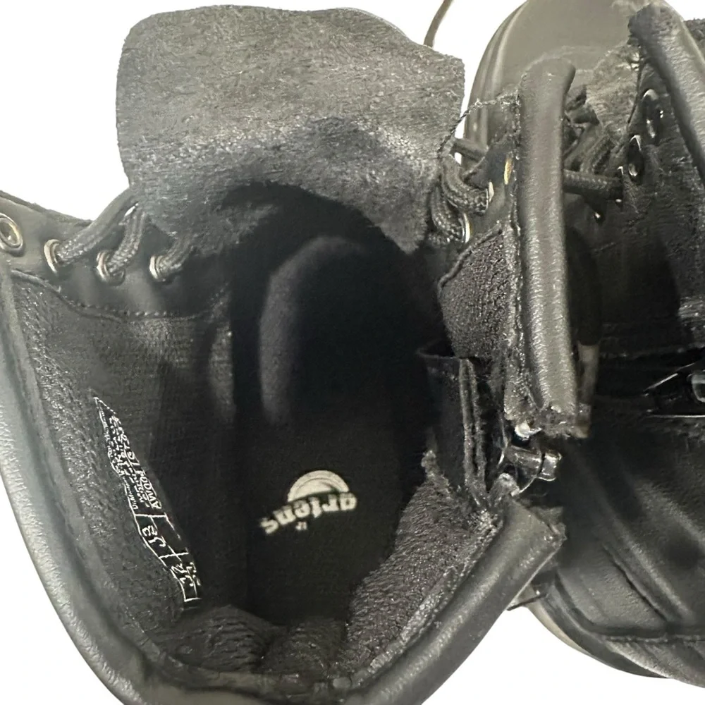 Dr. Martens 1460 Pascal Zip Combat Boots, Leather, Preschool Size 13